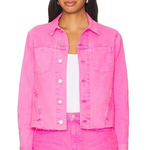 L'Agence Janelle Slim Raw Jacket